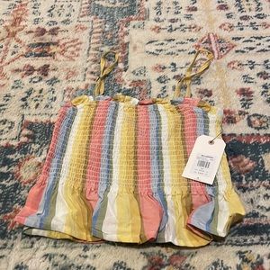 Billabong Women’s crop tank multi color size small